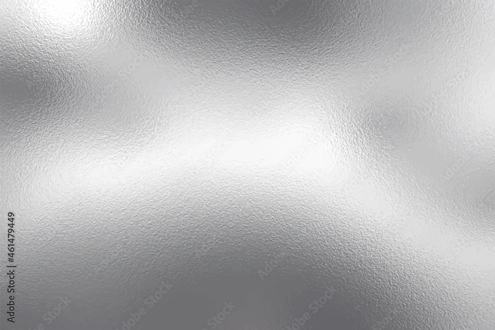 Wall mural Silver foil texture background vector