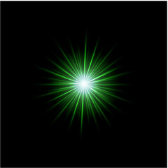 flash  green