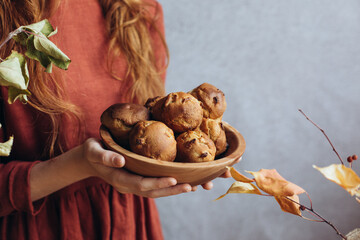 Autumn homemade baked goods