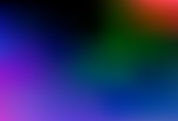 Dark Multicolor, Rainbow vector bokeh pattern.