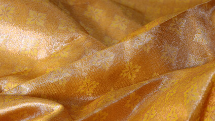 Indian traditional silk saree 
