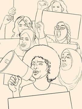 Women Protest 1