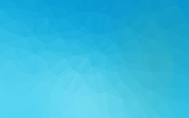 Light BLUE vector polygon abstract layout.
