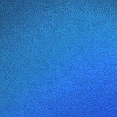 3D rendered waves on blue water surface abstract background digital illustration