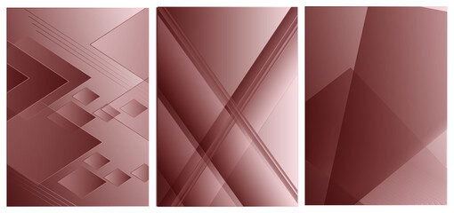 Abstract  Set Background with Triangles