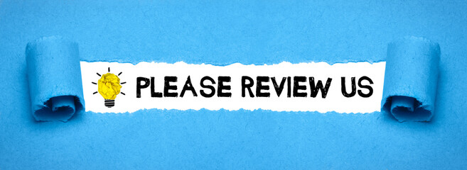Please Review Us 