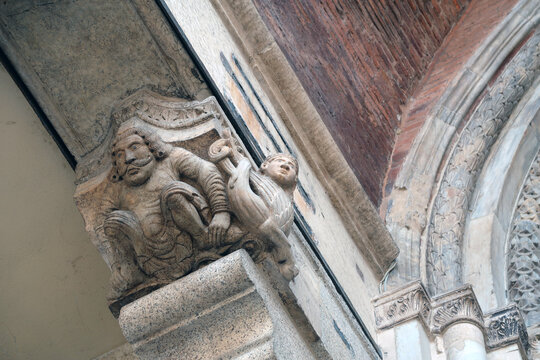 magische Figuren - magic figures - figure magiche, Cremona, Duomo