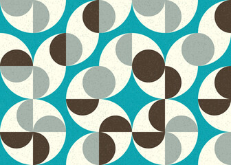 Abstract Geometric Pattern generative computational art illustration