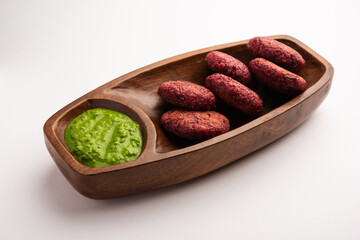 Beet Root Patties or cutlet