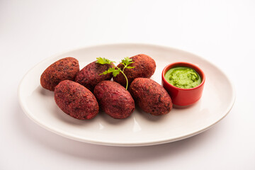 Beet Root Patties or cutlet
