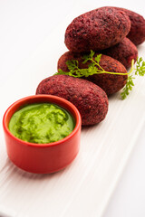 Beet Root Patties or cutlet
