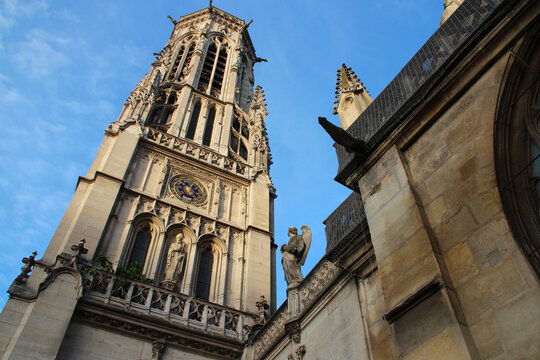 saint-germain l'auxerrois church in paris (france) 