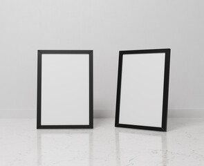 비어있는 인테리어 액자 프레임