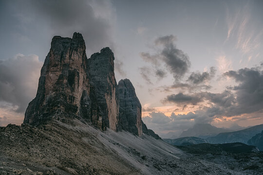 Tre Cime Dolomites Mountains