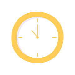 clock time flat icon