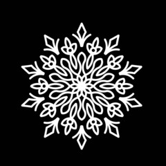 Simple Mandala Shapes for Coloring. Mandala Vector. Flower. Book Pages. Outline. Decorative antique elements. Oriental pattern, vector illustration. Islam, Arabic, Indian, Moroccan, Spanish, Turkis