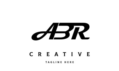 ABR creative three latter logo design	