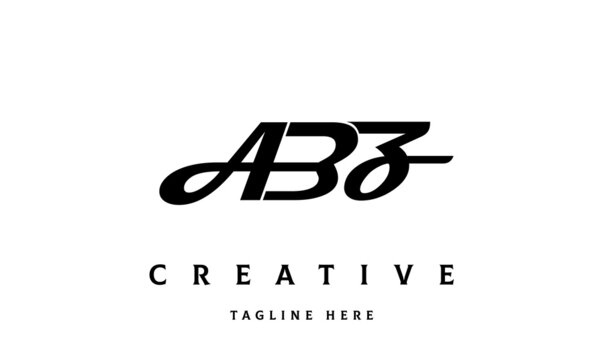 ABZ creative three latter logo design	