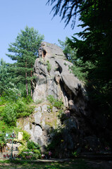 rock in the mountains