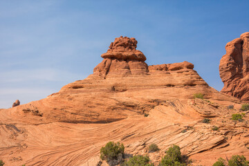 Fototapeta premium landscape on arches national park in the united states of america