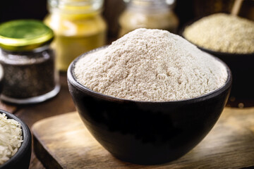 alternative rice flour, rich in manganese and effective for bone diseases