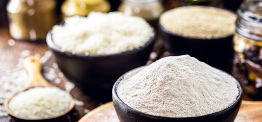 alternative flour rich in manganese, vitamin, rice-based