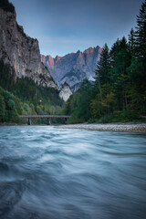 Die Enns am Ges&auml;useeingang