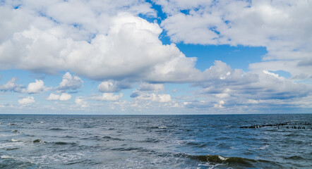 Strand in Heringsdorf Deutschland