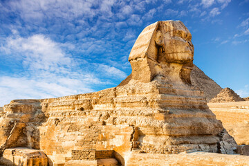The Great Sphinx of Giza in ancient Egypt - 461512443