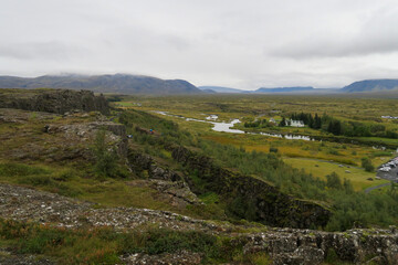 Fototapeta na wymiar A nature view of Iceland