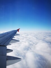 Fototapeta premium wing of airplane
