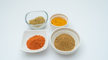 スパイス(クミン・コリアンダー・レッドチリ・ターメリック)	