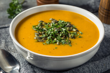 Healthy Organic Butternut Squash Soup