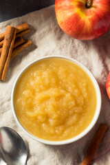 Healthy Organic Raw Apple Sauce