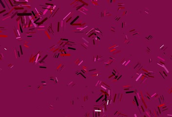 Light Purple, Pink vector background with straight lines.