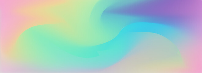 Rainbow pastel holographic gradient background design Abstract