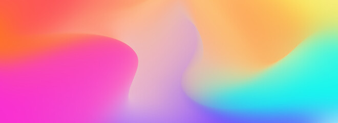 Rainbow pastel holographic gradient background design Abstract