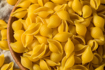 Raw Dry Organic Medium Pasta Shells