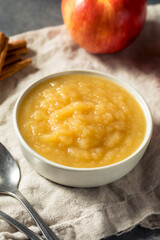 Healthy Organic Raw Apple Sauce
