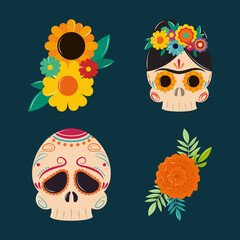 icons, day of the dead