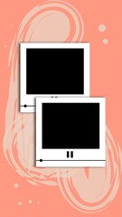 Instagram story template design	