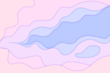 Topographic map concept or smooth origami layers paper cut layout.Map mockup infographics withe  black and white geometric  wave.Art cut illustration for website template mountain hiking.