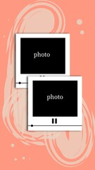Instagram story template design	