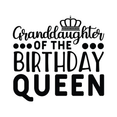 granddaughter of the birthday queen