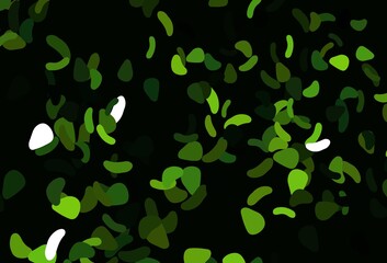 Light Purple vector backdrop with abstract shapes.