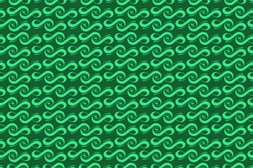 seamless batik pattern, fabric pattern, vector, modern fabric, tosca, elegant patren