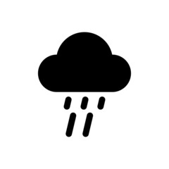 Cloud rainy icon