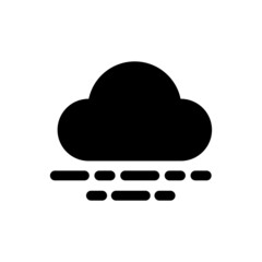 Cloud warm icon