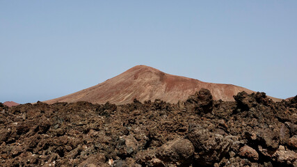 Vulkanlandschaft, Lava, Vulkangestein