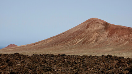 Vulkanlandschaft, Lava, Vulkangestein